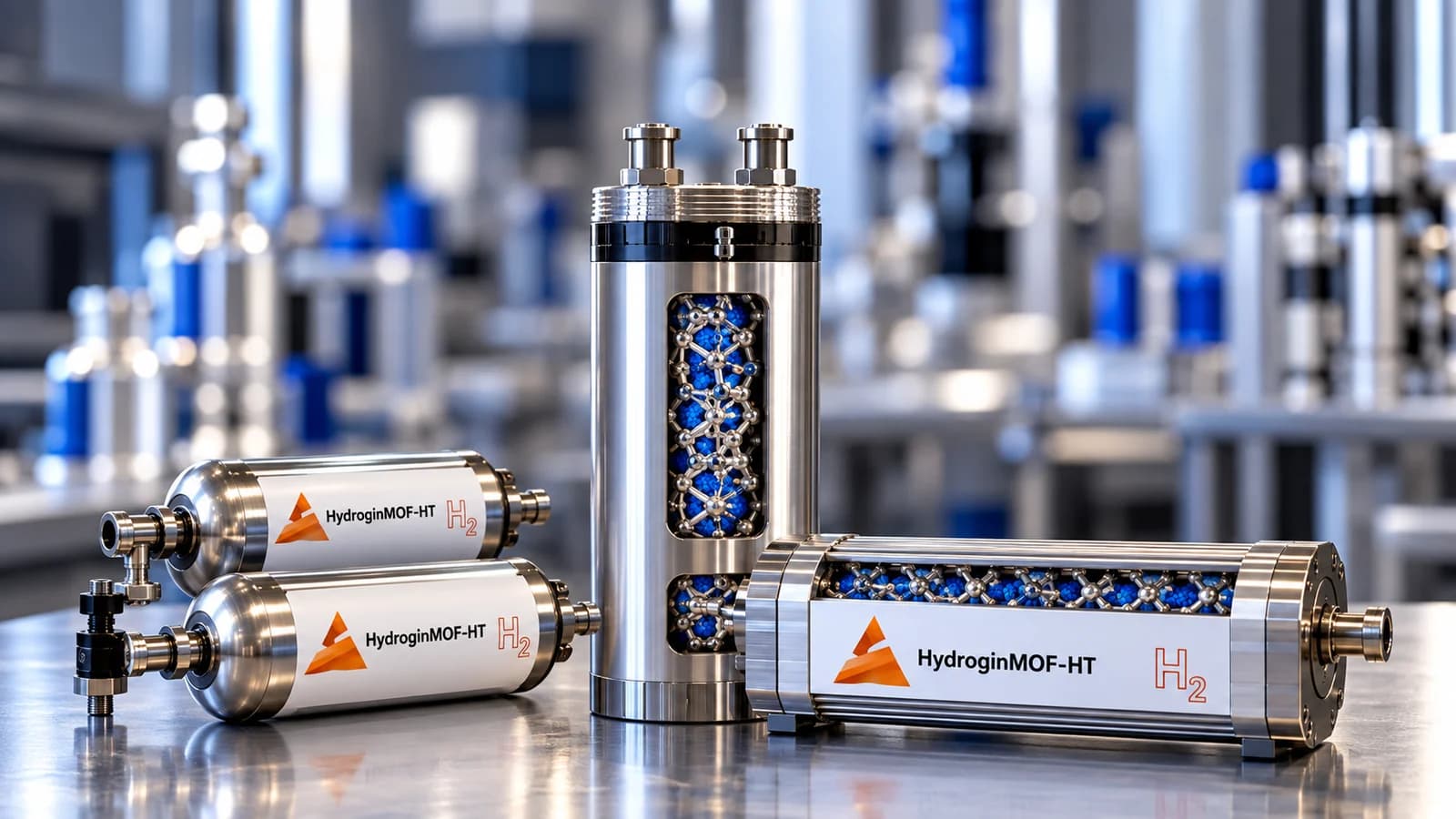 HydroginMOF-HT hidrojen depolama kapları